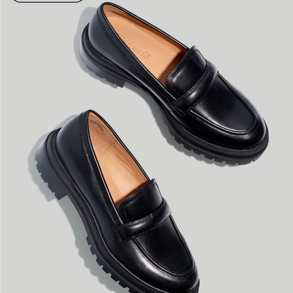 The Bradley Lugsole Loafer in Leather, Black